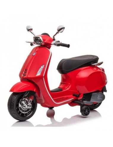 Vespa sprint rossa racing sixties 12V - OLTTR2105ROSSA | Futurartb2b Ingrosso Giocattoli