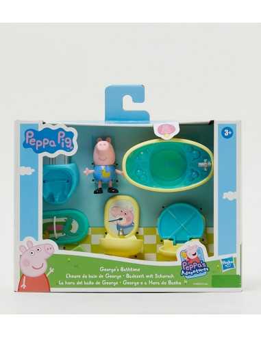 Peppa Pig Playset George l'ora del bagnetto - LSCF2513/F3768 | Futurartb2b Ingrosso Giocattoli