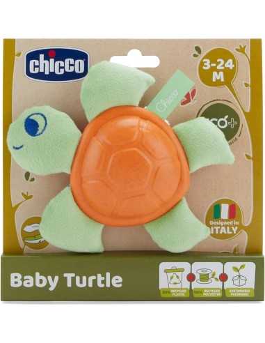 Chicco Peluche Baby Tartaruga ECO - TOY20020-2 | Futurartb2b Ingrosso Giocattoli