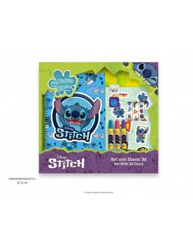 Stitch AGENDA colorie e accessori in box - MCSLST1054 | Futurartb2b Ingrosso Giocattoli