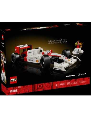 LEGO Icons 10330 McLaren MP4/4 e Ayrton Senna - LEG6470463 | Futurartb2b Ingrosso Giocattoli