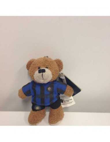 Portachiavi Inter Orso Peluche - 125434 | Futurartb2b Ingrosso Giocattoli