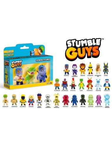 Stumble Guys 3 personaggi 3d - MAG61194 | Futurartb2b Ingrosso Giocattoli