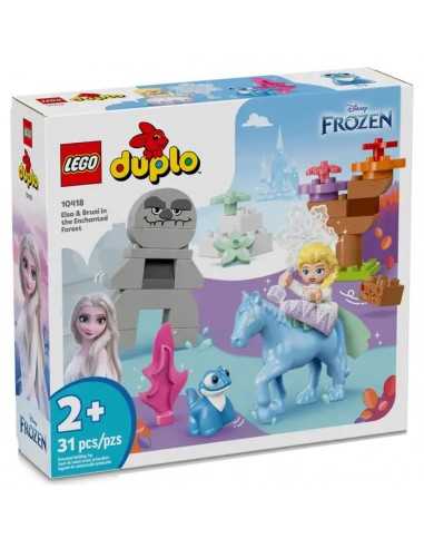 Lego Duplo Frozen - 10418 Elsa e Bruni nella foresta incantata - LEG6470479 | Futurartb2b Ingrosso Giocattoli