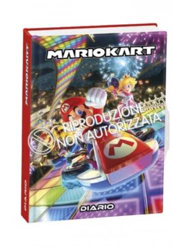 Mario Kart Diario scuola 2024-25 rosso - PAN71859RO | Futurartb2b Ingrosso Giocattoli