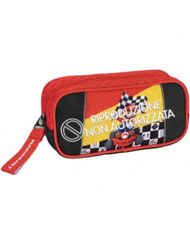 Super Mario Kart astuccio bustina ovale scuola 24-25 - PAN71884 | Futurartb2b Ingrosso Giocattoli