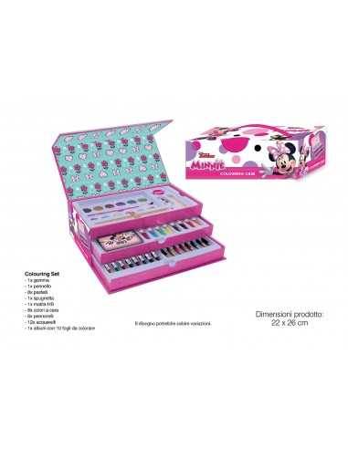 Minnie set da colorare in scatola cofanetto - MCMIN0867 | Futurartb2b Ingrosso Giocattoli