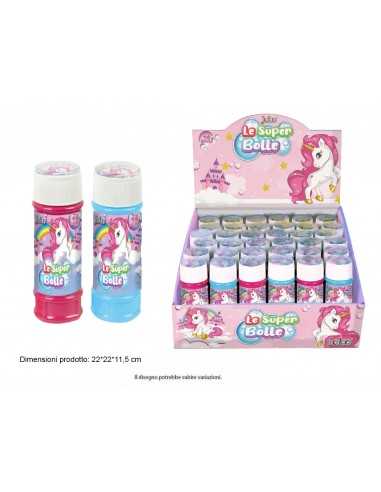 Unicorno BOLLE DI SAPONE 60 ML - MCWNT0029 | Futurartb2b Ingrosso Giocattoli