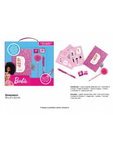 Barbie diario segreto glitterato con accessori - MCBR0824 | Futurartb2b Ingrosso Giocattoli