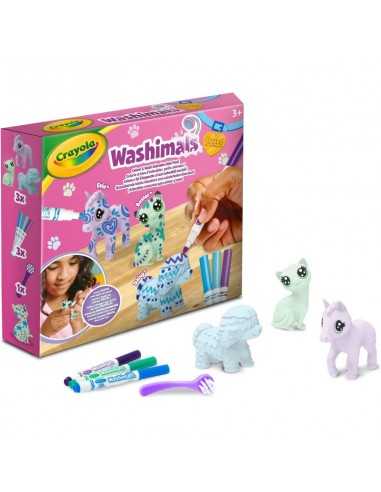 Washimals pets 3 cuccioli colori pastello - CRA7511 | Futurartb2b Ingrosso Giocattoli