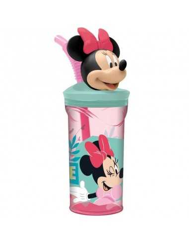 BICCHIERE CON CANNUCCIA 3D Minnie - RTIST51166 | Futurartb2b Ingrosso Giocattoli