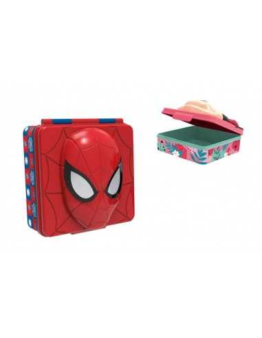 Porta pranzo SPIDERMAN 3D - EOL747375 | Futurartb2b Ingrosso Giocattoli