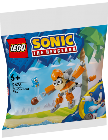 Lego Sonic 30676 Attacco con le noci di cocco di Kiki - LEG6471461 | Futurartb2b Ingrosso Giocattoli