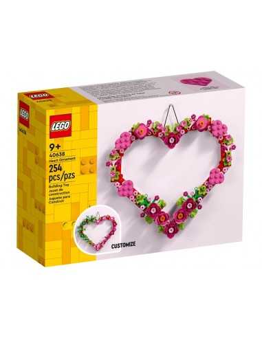 Lego ICONIC 40638 Cuore ornamentale - LEG6428031 | Futurartb2b Ingrosso Giocattoli