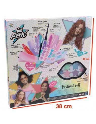 YOU ROCK - SET FESTIVAL trucco - GEY37327 | Futurartb2b Ingrosso Giocattoli