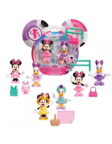 Coppia personaggi Minnie con accessori - GIJ89960 | Futurartb2b Ingrosso Giocattoli