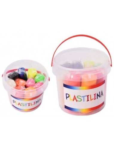 PLASTILINA SECCHIELLO KG 1.3 Pezzi 10 - EOL5285 | Futurartb2b Ingrosso Giocattoli