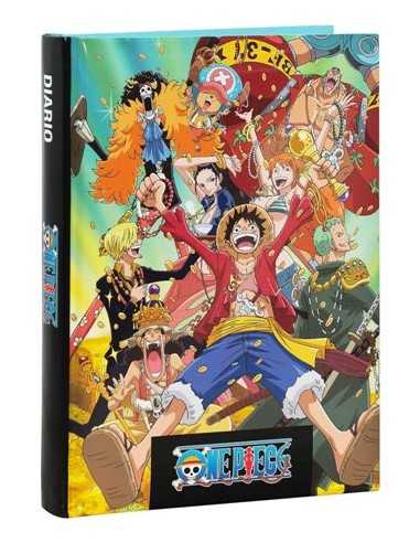 One piece Diario std 12 Mesi blu - PAN71886BL | Futurartb2b Ingrosso Giocattoli