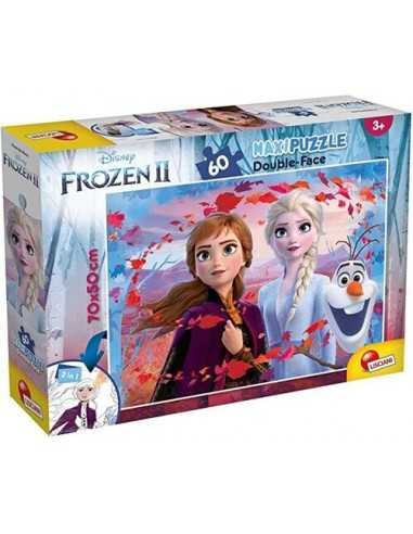 Frozen II Puzzle 60 pezzi maxi floor double-face - LIS72286 | Futurartb2b Ingrosso Giocattoli