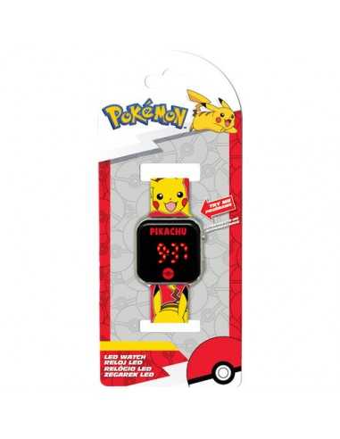 Pokemon - Orologio da polso digitale Led per bambini, Funzione data - GESPOK4387KU | Futurartb2b Ingrosso Giocattoli