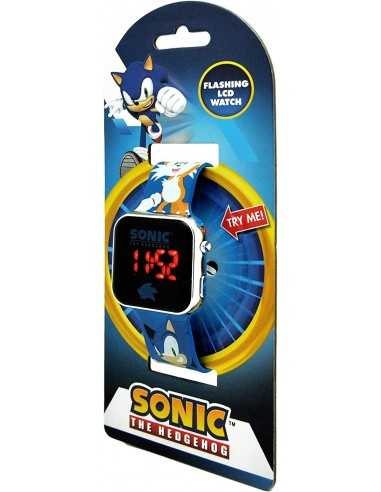 Sonic - Orologio da polso digitale Led per bambini, Funzione data - GESSNC4198MKU | Futurartb2b Ingrosso Giocattoli