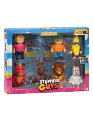 Stumble Guys set 8 mini figure misura 8cm - ROC21739285 | Futurartb2b Ingrosso Giocattoli