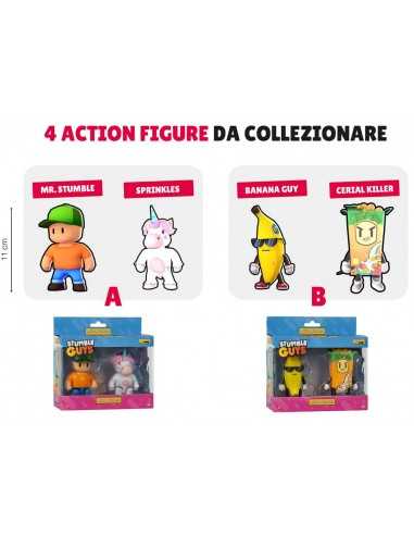 Stumble Guys set 2 figure misura 11cm - ROC21739292 | Futurartb2b Ingrosso Giocattoli