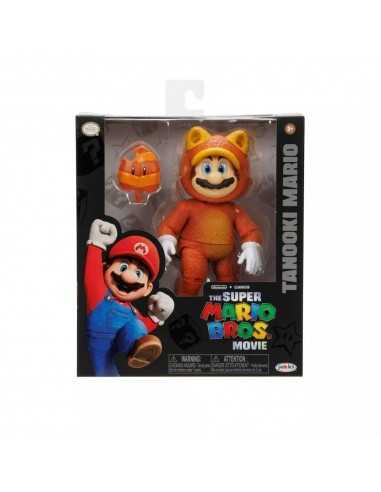 SUPERMARIO THE MOVIE Personaggi 15 cm Tanooki Mario WAVE 2 assortiti - JAK41820 | Futurartb2b Ingrosso Giocattoli