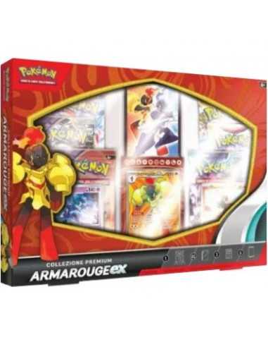 Pokemon Collezione Torneo Premium Armarouge-ex - GAMPK60485 | Futurartb2b Ingrosso Giocattoli