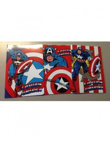 quadernone rigo q captain america - PAN55362 | Futurartb2b Ingrosso Giocattoli