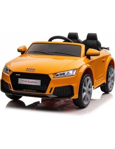 Auto con Radicomando audi TT RS roadster 12V gialla - OLT1296 | Futurartb2b Ingrosso Giocattoli