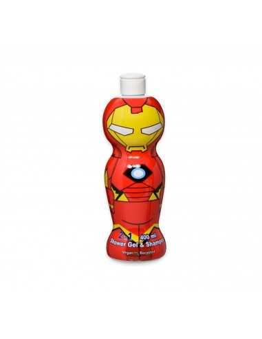 Eau Iron Man Bagnoschiuma E Shampoo 400ml - IBSP009055 | Futurartb2b Ingrosso Giocattoli