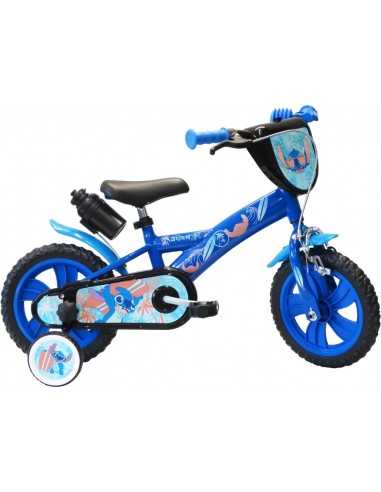 Bici misura 12 Stitch blu - ALB31282 | Futurartb2b Ingrosso Giocattoli