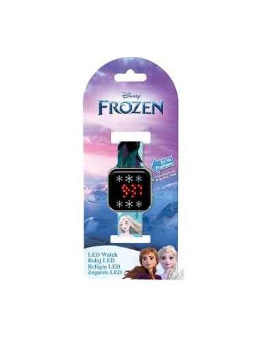 Frozen - OROLOGIO DA POLSO DIGITALE LED PER BAMBINI, FUNZIONE DATA - GESFZN4918 | Futurartb2b Ingrosso Giocattoli