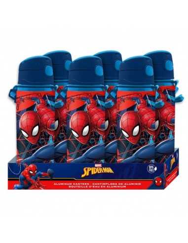 Spider Man borraccia in alluminio da 600ml - GESSP50010 | Futurartb2b Ingrosso Giocattoli