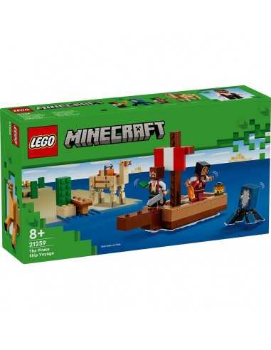 Lego Minecraft 21259 Il viaggio del galeone dei pirati - LEG6470603 | Futurartb2b Ingrosso Giocattoli