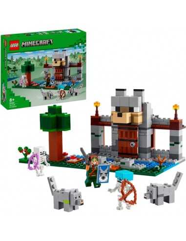 Lego Minecraft 21261 Il castello del Lupo - LEG6470607 | Futurartb2b Ingrosso Giocattoli