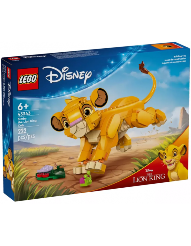 Lego Disney 43243 Simba, il cucciolo del Re Leone - LEG6474860 | Futurartb2b Ingrosso Giocattoli