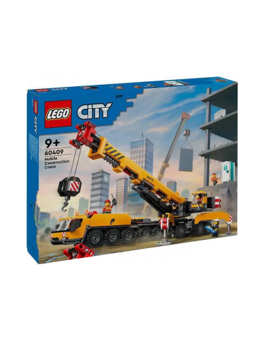 Lego City 60409 Gru da cantiere mobile gialla - LEG6470781 | Futurartb2b Ingrosso Giocattoli