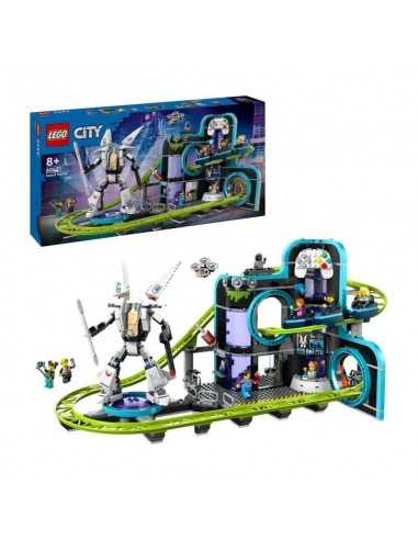 Lego City 60421 Montagne russe di Robot World - LEG6470806 | Futurartb2b Ingrosso Giocattoli