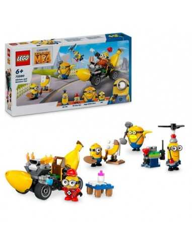 Lego 75580 Minions I Minions e l’auto banana - LEG6471426 | Futurartb2b Ingrosso Giocattoli