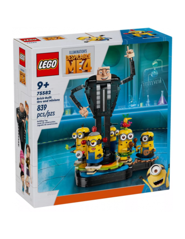 Lego 75582 Gru e Minions in mattoncini - LEG6471431 | Futurartb2b Ingrosso Giocattoli