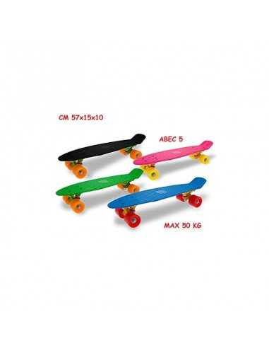 TEOSPORT - SKATEBOARD FLUO ABEC-7 MAX 50KG - TEO51559 | Futurartb2b Ingrosso Giocattoli