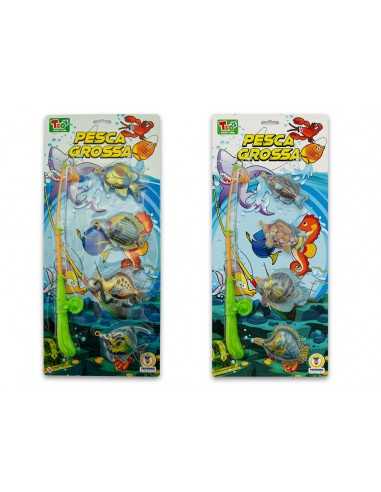 TEO'S - CARTELLA PICCOLO PESCATORE 2 MODELLI ASSORTITI CANNA DA PESCA PER BAMBINI - TEO66868 | Futurartb2b Ingrosso Giocattoli