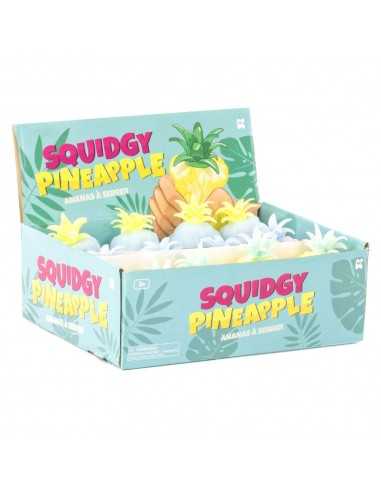 Squidgy Ananas Antisress - AGRNV1537 | Futurartb2b Ingrosso Giocattoli