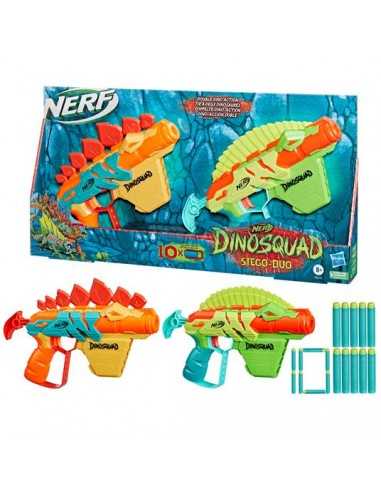 Nerf Dinosquad Stego Duo pistole - TOYF6315 | Futurartb2b Ingrosso Giocattoli