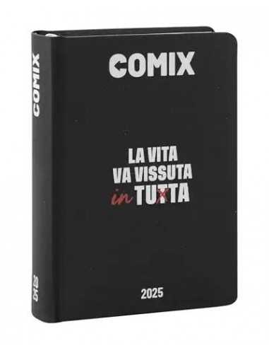 Comix Diario agenda 16m mignon plus Black&White - PAN72444BW | Futurartb2b Ingrosso Giocattoli