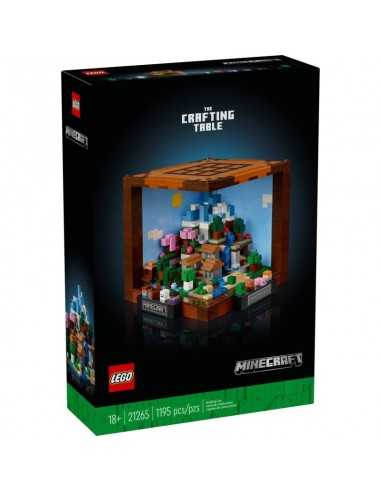 Lego Minecraft 21265 Banco da lavoro - LEG6470615 | Futurartb2b Ingrosso Giocattoli