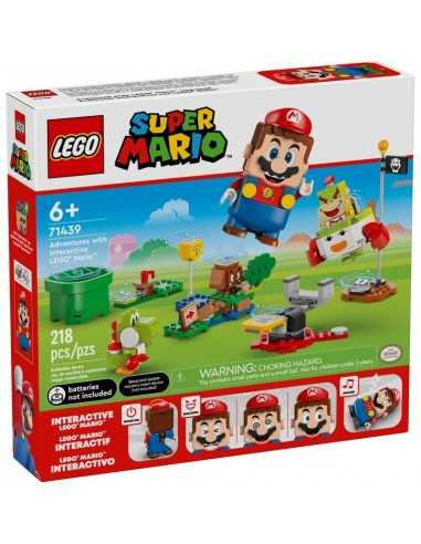 LEGO SUPER MARIO 71439 AVVENTURE DI LEGO MARIO INTERATTIVO - LEG6472791 | Futurartb2b Ingrosso Giocattoli