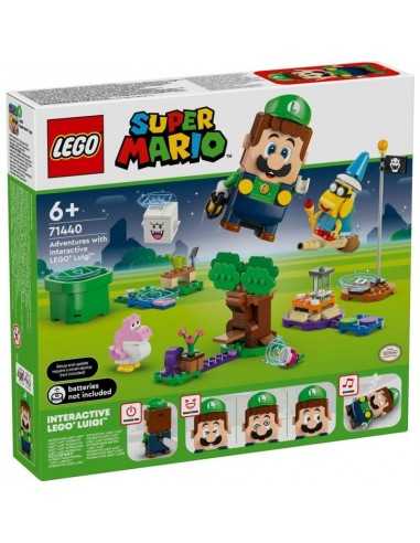 LEGO SUPER MARIO 71440 AVVENTURE DI LEGO LUIGI INTERATTIVO - LEG6472793 | Futurartb2b Ingrosso Giocattoli